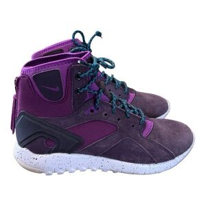 Nike Koth Mid Hightop Rear Zip Mulberry Purple Dusk Activewear Women’s Size 6